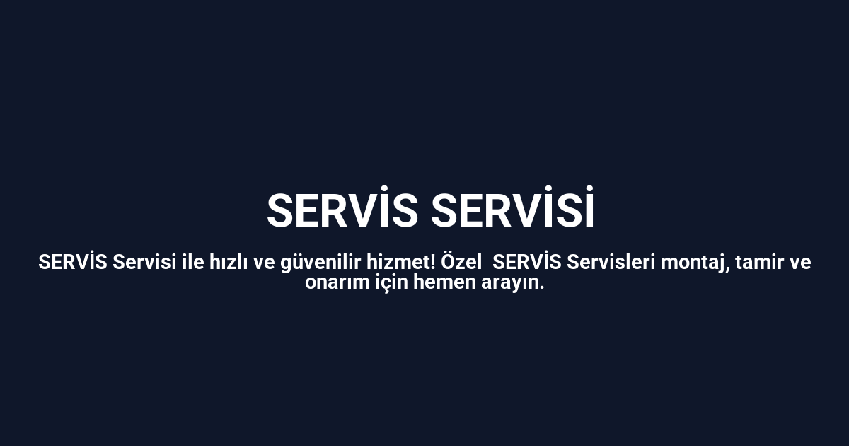 Osmancık Hoover Servisi